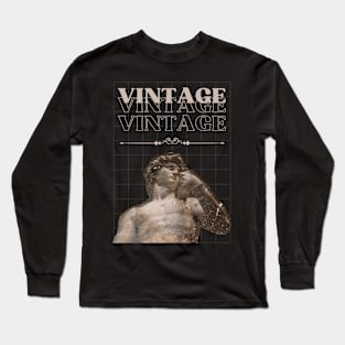 vintage greek god Long Sleeve T-Shirt